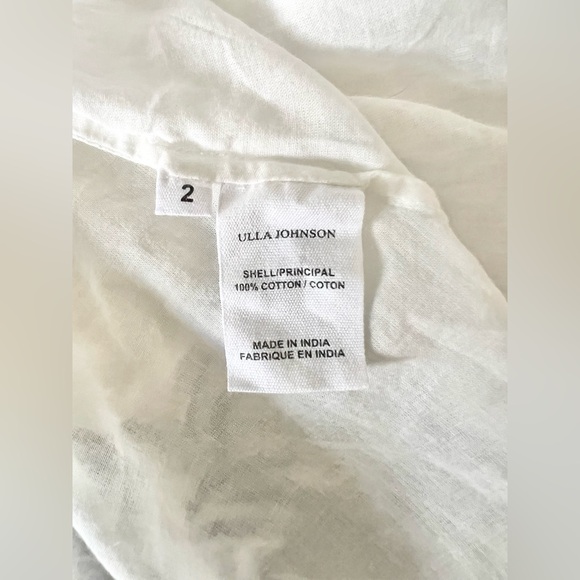 Ulla Johnson Marjorie Tiered Ruffle Maxi Dress Gown Size 2 - Picture 10 of 10